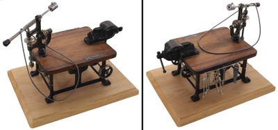 Gebr. Marklin & Cie., Göppingen, Germany: Highly Detailed Ca. 1910 Work Bench