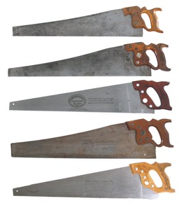 Assorted Makers: Five Clean & Usable Hand Saw