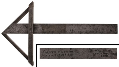 G. Holliday, Lynn, Massachusetts: "Ames Patent" Try Square