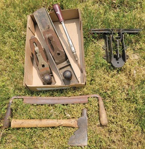 Assorted Makers: Lot Of Sound & Usabl Woodworking Tools