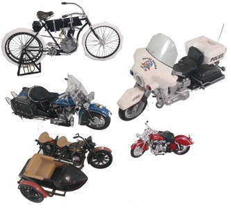 Assorted Makers: Coll. Of Later Type Model Motorcycles