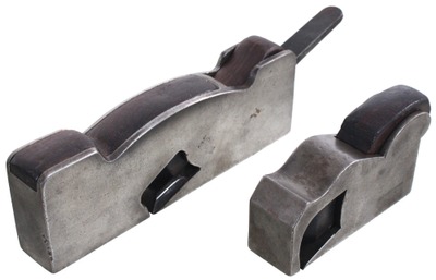 Unmarked: Two Rosewood Infill Rabbet Planes