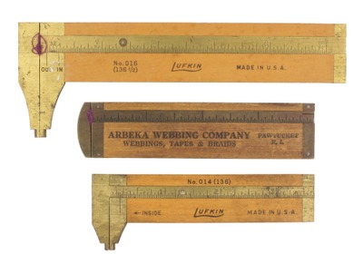 Assorted Makers: Three Extra Clean Caliper Rules