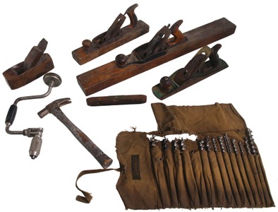 Assorted Makers: Lot Of Clean & Usabl Woodworking Tools