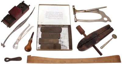 Assorted Makers: Lot Of Violin Mkrs. Tools