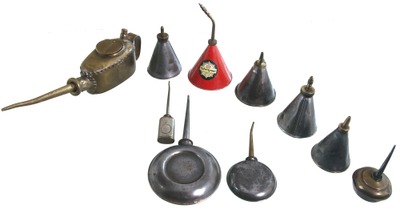 Assorted Makers: Lot Of Assorted Small Oil Cans