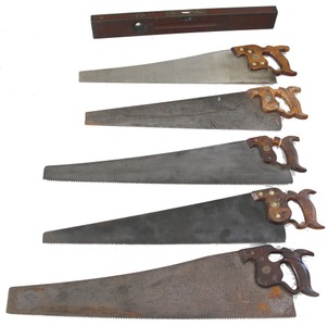 Henry Disston & Sons, Philadelphia, Pennsylvania: Four Sound & Usable Disston Saws