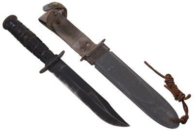 Camillus Cutlery Company, Camillus, New York, No. USN MK II: World War Ii "Ka-Bar Combat Knife