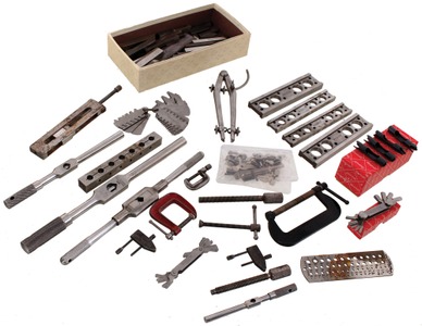 Assorted Makers: Lot Of Clean & Usabl Machinists' Tools