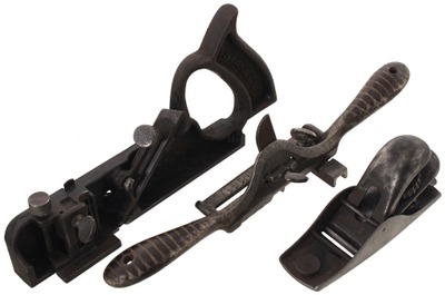 Stanley Rule & Level: Three Complete & Sou Woodworking Tools