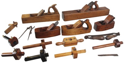 Assorted Makers: Wkg. Set Of Wooden Bench Planes