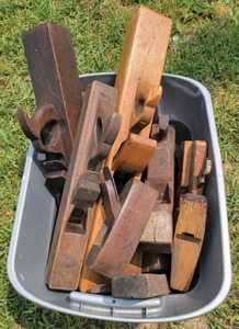 Assorted Makers: Lot Of Asst. Wooden Bench Planes