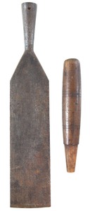 T.H. Witherby, Winsted, Connecticut: Uncommon 3 1/4" Carpenters Slick