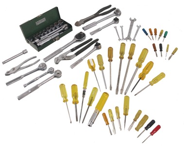 Assorted Makers: Lot Of Assorted Tools And Wrenches