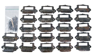 Assorted Makers: Lot Of Eastlake Type Drawer Pulls