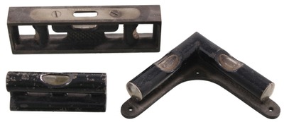 L.S. Starrett Company, Athol, Massachusetts: Three Clean Small Size Spirit Level