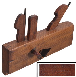 E.W. Carpenter, Lancaster, Pennsylvania: Clean & Usable 3/4" Dado Molding Plane