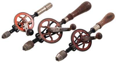 Goodell Pratt Company, Greenfield, Massachusetts: 3 Clean & Complete Hand Drills