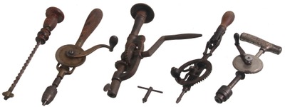 Assorted Makers: Five Intersting & Unus. Hand Drills