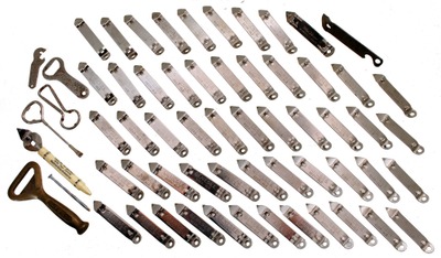 Assorted Makers: Lot Of Can And Bottle Openers