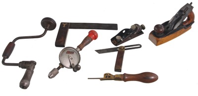 Assorted Makers: Lot Of Clean & Usabl Woodworking Tools