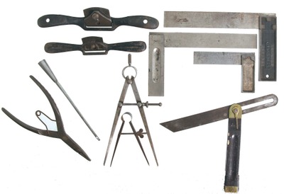 Assorted Makers: Lot Of Clean & Usabl Layout Tools