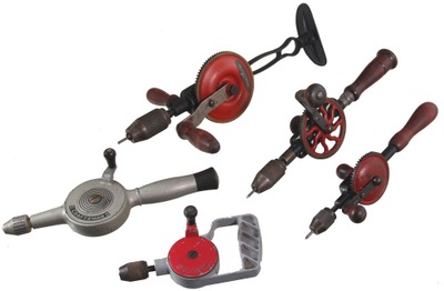 Sears, Roebuck & Company, Chicago, Illinois: Five "Craftsman" & Dunlap Hand Drills