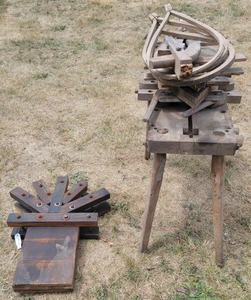 Assorted Makers: Complete Working Snowshoe Mkrs. Shop