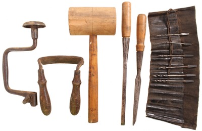 Assorted Makers: Lot Of Sound & Usabl Woodworking Tools