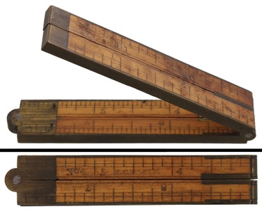 H. Chapin, No. 4: One Foot, Four Fold Folding Rule