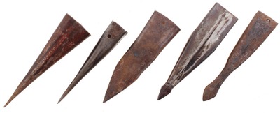Assorted Makers: Coll. Of Five Asst. Tobacco Spears