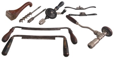 Assorted Makers: Lot Of Clean & Usabl Woodworking Tools