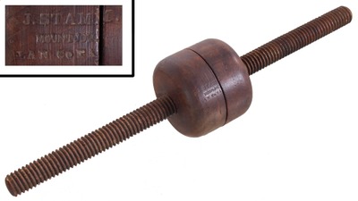 J. Stamm, Mt. Joy, Pennsylvania: Rare Maker Mkd. Mus. Instr. Clamp