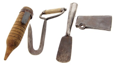 Assorted Makers: Lot Of Four Farm Related Items