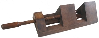 Assorted Makers: Early Walnut Body Mitre Vise