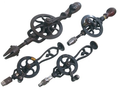Millers Falls Company, Millers Falls, Massachusetts: Four Incomplete Early Hand Drill