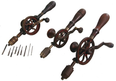 Millers Falls Company, Millers Falls, Massachusetts: Three Clean & Comple Hand Drills