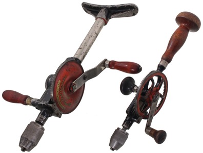 Goodell Pratt Company, Greenfield, Massachusetts: Two Uncommon G-P Hand Drills