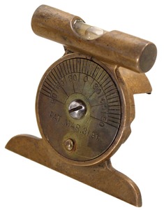 Tower & Lyon, New York, New York: Green's Patent Inclinometer Level