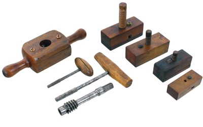 Assorted Makers: Lot Of Asst. Taps & Die Stock