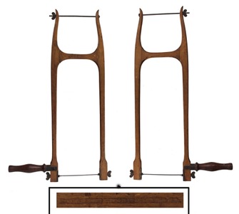Sorrento Wood Carving Company (unmkarked): Leavitt's Patent Birch Fret Saw