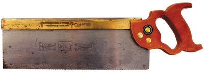 S. Tyzak & Son, Sheffield, England, No. 120: Brass Back 14" Blade Tenon Saw