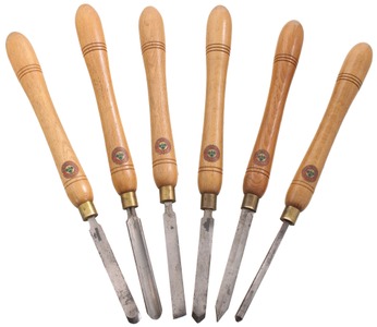 William Marples & Company, Sheffield, England: Superb Set Of Six Turning ChiselsGouges