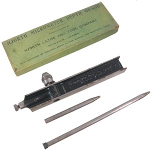 Hjorth Lathe and Tool Company, Woburn, Massachusetts, No. 2: Precision Adj. Depth Gauge