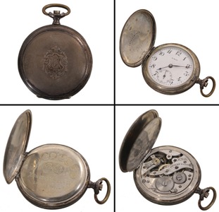 Ernest Borel, Le Noirmont, Switzerland: "Levant Watch" Pocket Watch