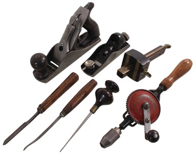 Assorted Makers: Lot Of Clean & Usabl Woodworking Tools