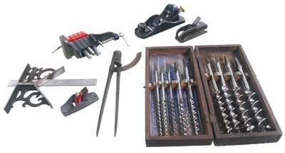 Assorted Makers: Lot Of Clean & Usabl Woodworking Tools