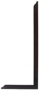 Unmarked: Early 19th C. Tapere Form Framing Square