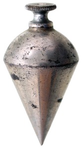 Unmarked: Extra Clean Small Size Plumb Bob