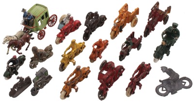 Assorted Makers: Lot Of Assorted Cast Iron Toys